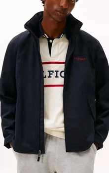 Мужская куртка Tommy Hilfiger водонепроницаемая XL синяя