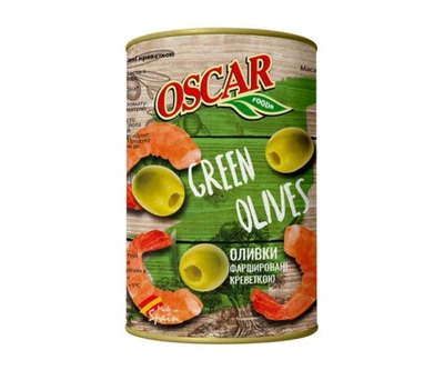 Оливки с креветкой же/б TM Oscar 300 g