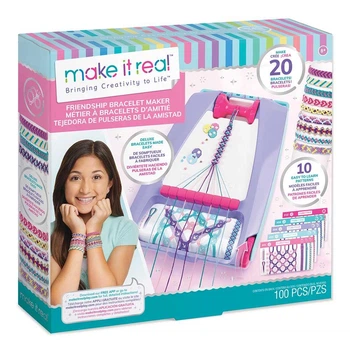 Make it Real: Набор для плетения браслетов со станком «Лучшие друзья» MR1457