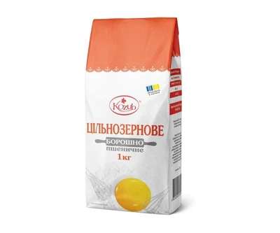 Цільнозернове борошно Козуб продукт 1 кг