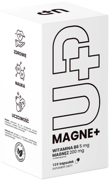 Suplement diety Up Health Pharma UP MAGNE+ 120 kapsułek (5903890606206)