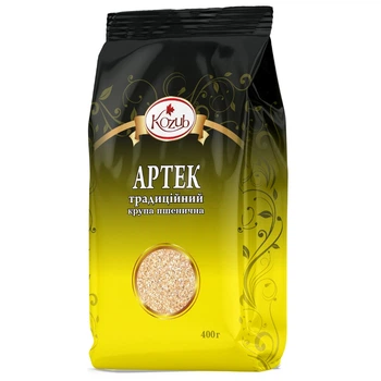 Крупа пшенична Артек Kozub 400 г (4820286230672)