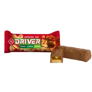 Батончик Driver Житомирські ласощі упаковка 24 шт по 40 г (4823103006269)