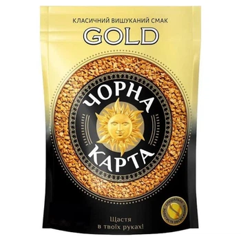Кава розчинна Gold Чорна Карта 100 г (8720254065762)