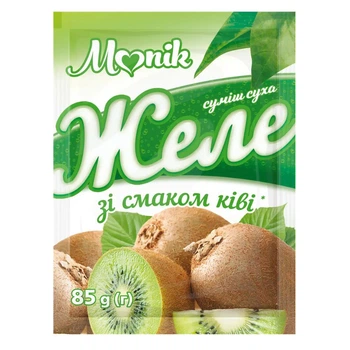 Желе зі смаком ківі Monik 85 г (4820177392410)