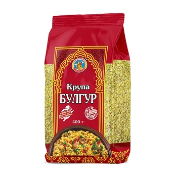 Крупа пшенична Булгур Щедра Торбинка 400 г (4820286230511)