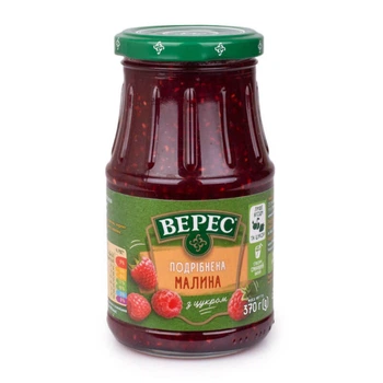 Малина з цукром Верес 370 г (4823105400362)