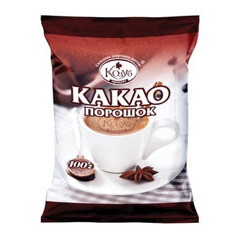 Какао порошок Козуб продукт 100 г (4826094534870)