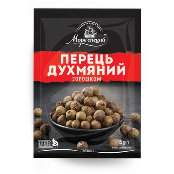 Перець духмяний горошком Море Спецій 15 г (4820177390171)