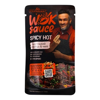 Соус універсальний Pripravka WOKsauces Spicy hot 140 г (4820195517000)