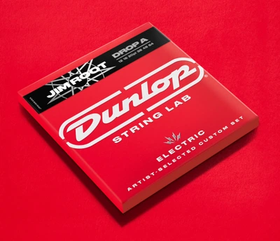 Струни для электрогитары DUNLOP JRN1264DA JIM ROOT STRING LAB SERIES GUITAR STRINGS 12-64 | DROP A