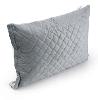 Чехол на подушку Руно 50х70 VeLour "Dark Grey ромб" 382.55_Dark Grey ромб
