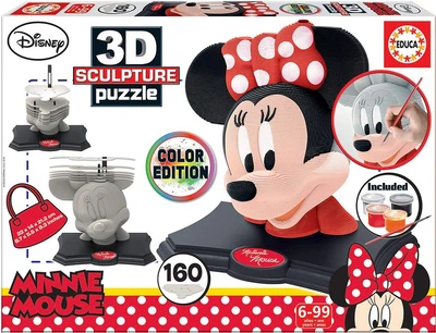 Puzzle 3D Educa Disney Minnie mouse 160 elementów 109538 (8412668179301)