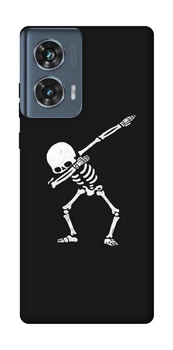 Чехол на Motorola Edge 50 Halloween skeleton (F1128520)