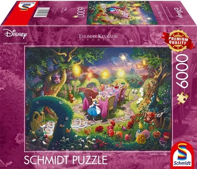 Puzzle Schmidt T.Kinkade Alicja w krainie czarów 6000 elementów 112335 (4001504573980)