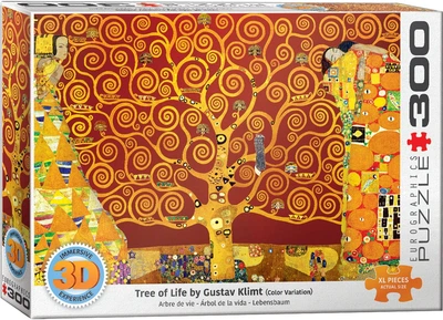 3D-пазл Eurographics Klimt Tree of life 300 елементів 6331-6059 (628136300599)