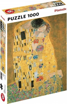 Металізовані пазли Piatnik Густав Клімт Поцілунок 1000 елементів 236219576 (9001890557545)