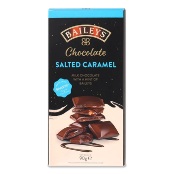 Шоколадка Baileys Salted Caramel Milk Chocolate Bar 90г