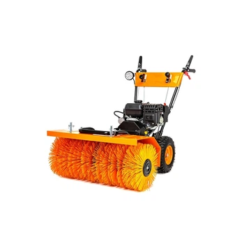 Бензинова підмітальна машина GTM SW800E. 6 к.с. електростарт ширина щітки 800 мм. 5+2 швидкості