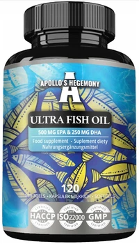 Suplement diety Apollo's Hegemony Ultra Fish Oil 120 kapsułek (8721077930947)