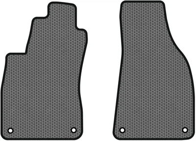 EVA коврики EVAtech в салон авто передние для Exeo MT Seat 2008-2013 1 поколения Combi EU Сота Серая Черный кант (ST33141AG2AV4SGB)