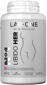 Suplement diety Lab One N°1 Libido Her 90 kapsułek (5906630600922)