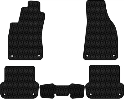 EVA коврики EVAtech в салон автомобиля для Exeo MT Seat 2008-2013 1 поколения Combi EU Капля Черная Черный кант (ST33141CG5AV8KBB)