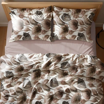 Комплект постельного белья Zastelli Евро 200х220 см Y10048-11/Pale Mauve Жатка (2555000012617)