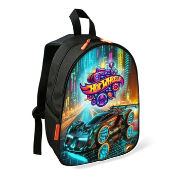 Рюкзак дитячий No Brand Hot Wheels 34х27х13 см Різнобарвний (02673)