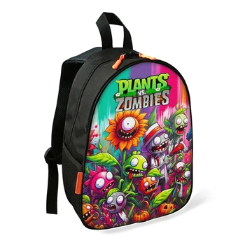 Рюкзак детский No Brand Plants vs. Zombies 34х27х13 см Разноцветный (02511)