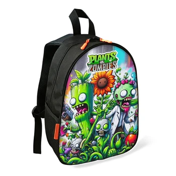Рюкзак детский No Brand Plants vs. Zombies 34х27х13 см Разноцветный (02503)