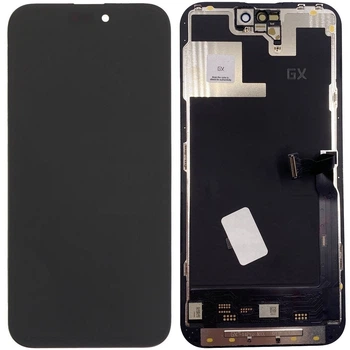 Дисплей iPhone 14 Pro Max черный, OLED, Hard, GX
