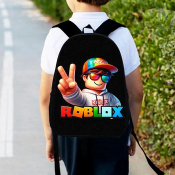 Рюкзак дитячий Роблокс 34х27 см ранець Roblox міський c принтом для хлопчика (00500)