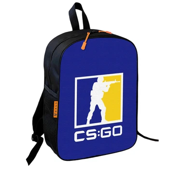 Рюкзак шкільний дитячий 36х27см контр-страйк CS:GO "Counter-Strike" з принтом для хлопчика (00669)