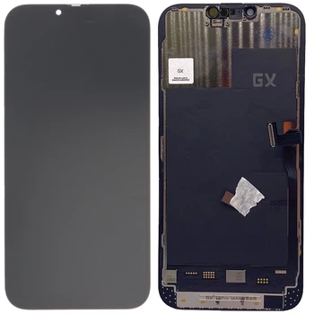 Дисплей iPhone 13 Pro Max черный, OLED, Hard, GX