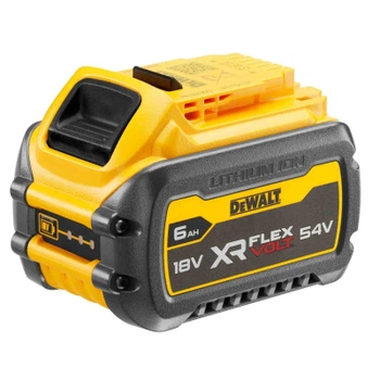 Аккумулятор к электроинструменту DeWALT 18V/54V, 6Ah/2Ah, время зарядки 60 мин, вес 1.06 кг (DCB546_N473851)