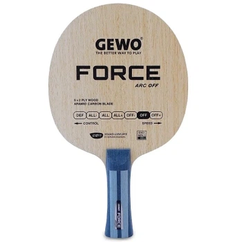 Ракетка для настольного тенниса Gewo Zoom Pro OFF-, Inventus XT Pro 47.5+Elaxxon 45.0, ST (1163800003) (931317)