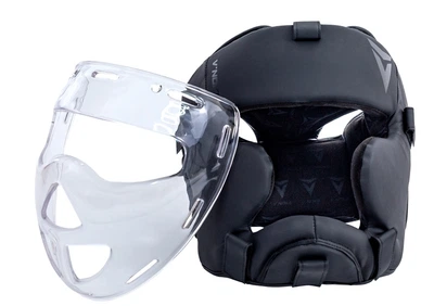 Боксерський шолом V`Noks Ultima Black S/M