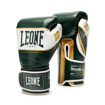 Боксерські рукавички Leone Shock X Green 16 ун. (3751_500213)
