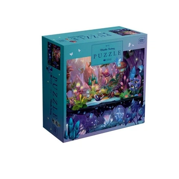 Пазли тришарові серія Metallic Fantasy Forest, розмір 33х46 см, 500 шт.(385581)