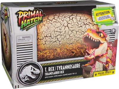 Интерактивный Динозавр Тиранозавр Рекс в яйце Primal Hatch Jurassic World Мир Юрского периода