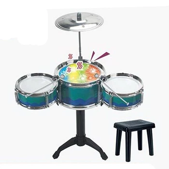 Игровой набор Bambi Барабанная голубой установка, D992-2