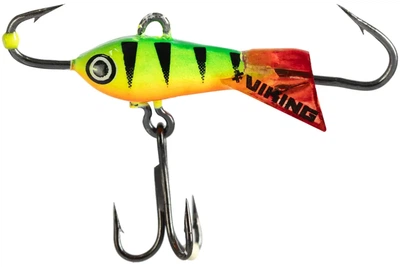 Балансир Viking Fishing Yeti Ice Jig 15мм 1.5г, цвет: 04 Fire Perch (4409016004)