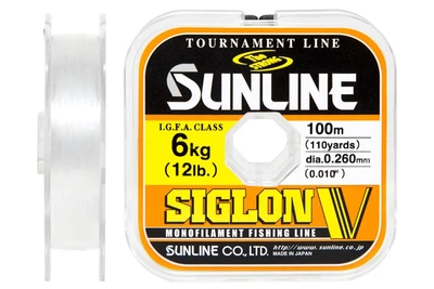 Леска Sunline Siglon V 100м #2.5/0.26мм 6кг (3102010009)