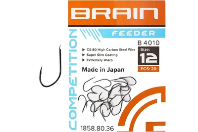 Гачки Brain Feeder B4010 №12 (20шт/уп) (6105006012)