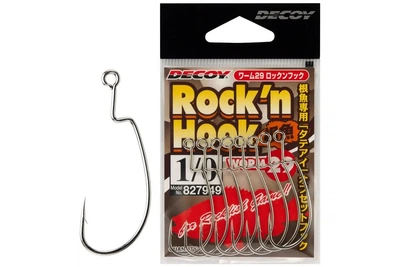 Крючки Decoy Worm29 Rockn Hook №3/0 (6 шт/уп) (6102048007)