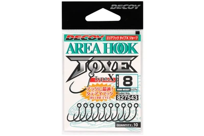 Гачки Decoy AH-10 Area Hook Type X Jove №6 (10 шт/уп) (6102042001)