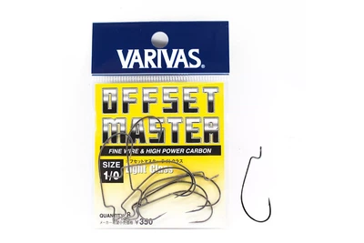 Гачки офсетні Varivas Offset Master Light Class №1/0 (8шт/уп) (6124001002)