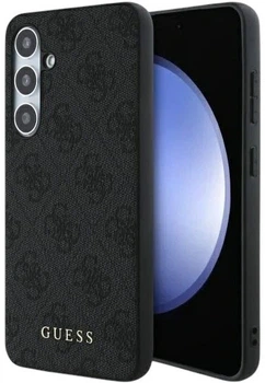 Панель Guess Hardcase 4G Metal Gold Logo для Samsung Galaxy S24 FE Grey (GUHCS24FEG4GFGR)