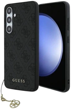 Панель Guess Hardcase 4G Charms Collection для Samsung Galaxy S24 FE Grey (GUHCS24FEGF4GGR)